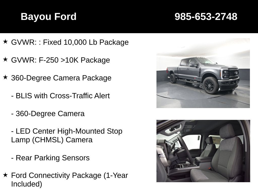 2027 Ford F-250SD XLT 603A