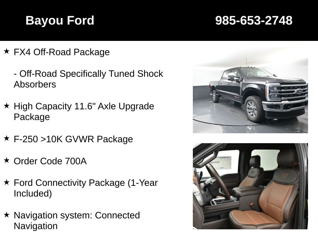 2026 Ford F-250SD King Ranch 700A