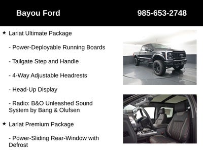2026 Ford F-250SD Lariat Black Widow