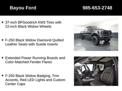 2026 Ford F-250SD Lariat Black Widow