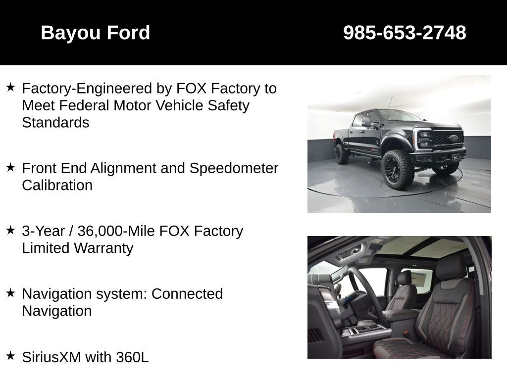 2026 Ford F-250SD Lariat Black Widow
