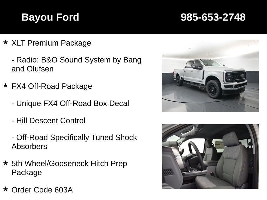 2026 Ford F-250SD XLT 603A