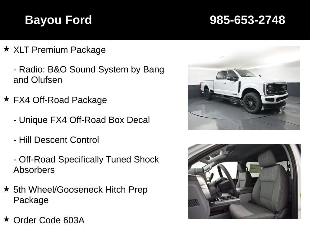 2026 Ford F-250SD XLT 603A