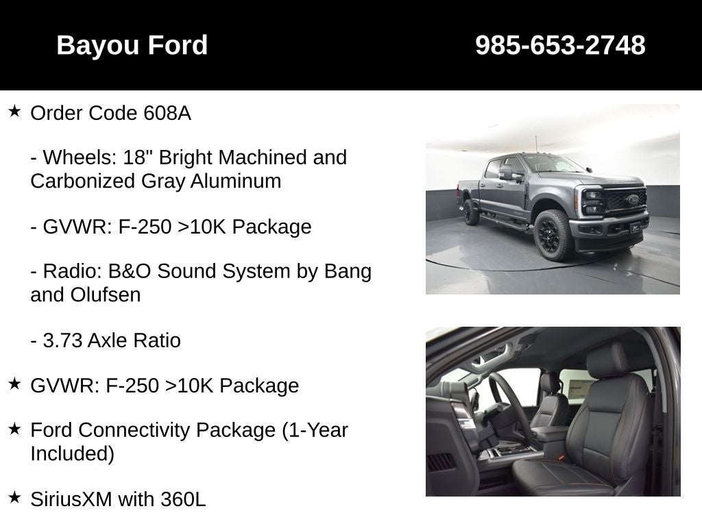 2026 Ford F-250SD Lariat 608A