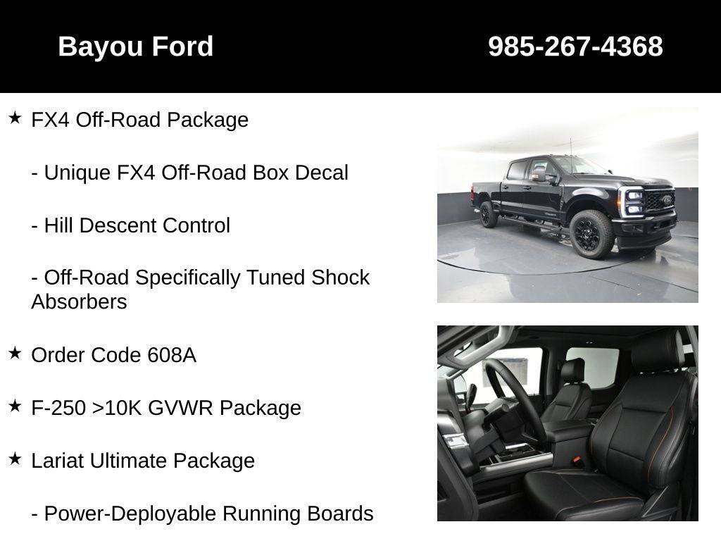 2025 Ford F-250SD Lariat 608A