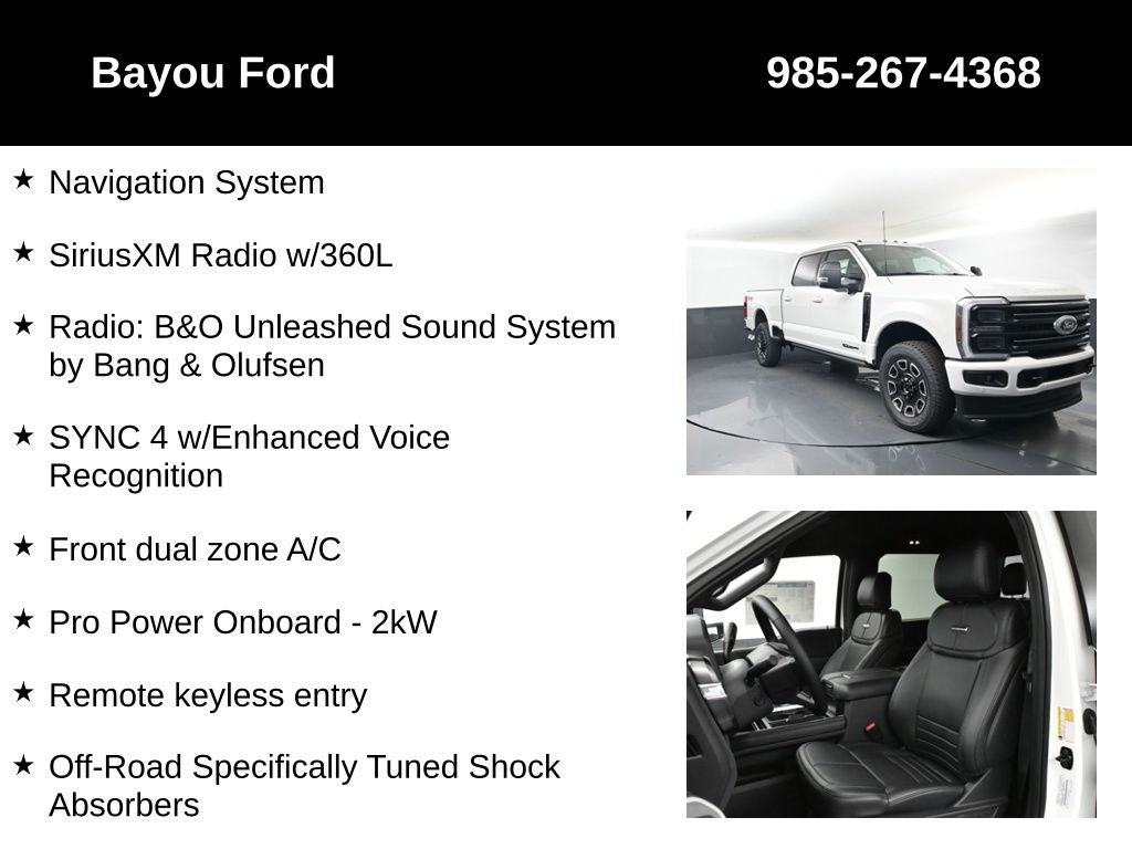 2025 Ford F-250SD Platinum 703A