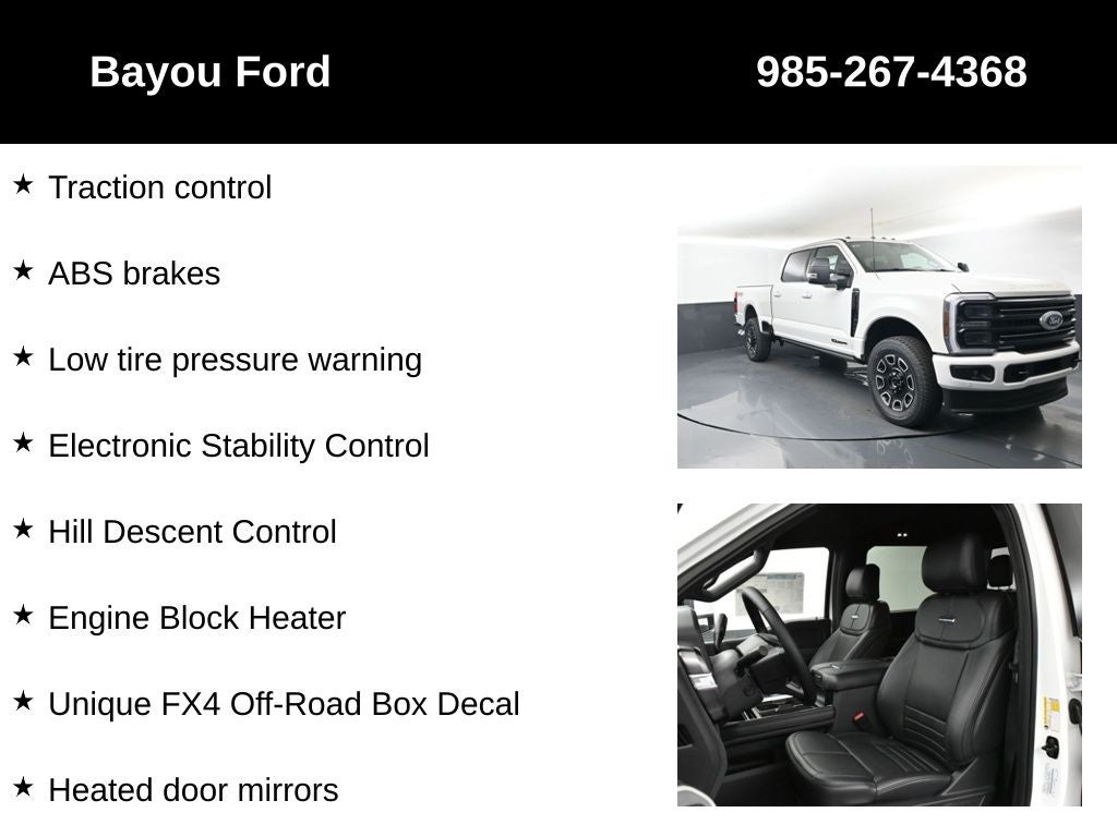 2025 Ford F-250SD Platinum 703A