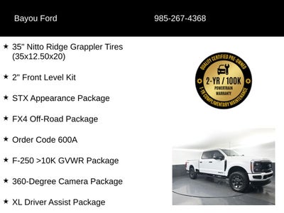 2023 Ford F-250SD STX 600A