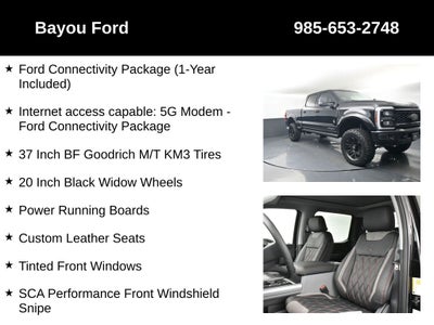 2026 Ford F-250SD SCA Black Widow