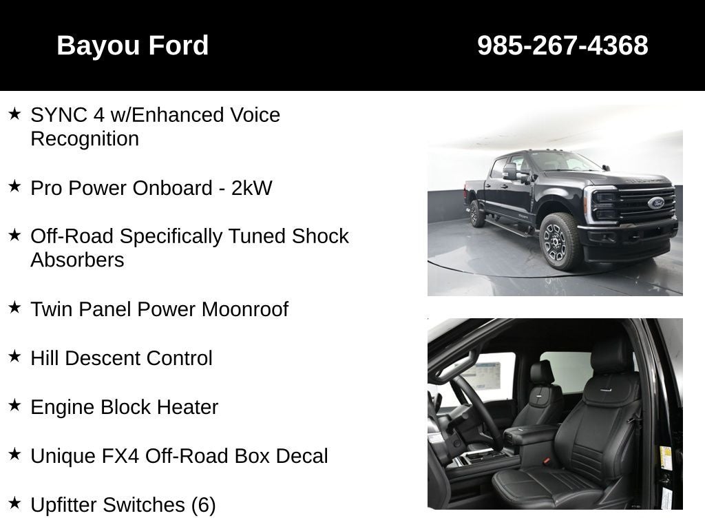2025 Ford F-250SD Platinum 703A