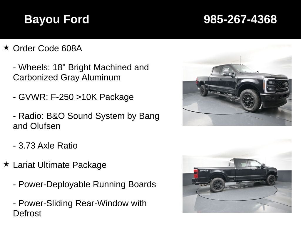 2025 Ford F-250SD Lariat 608A