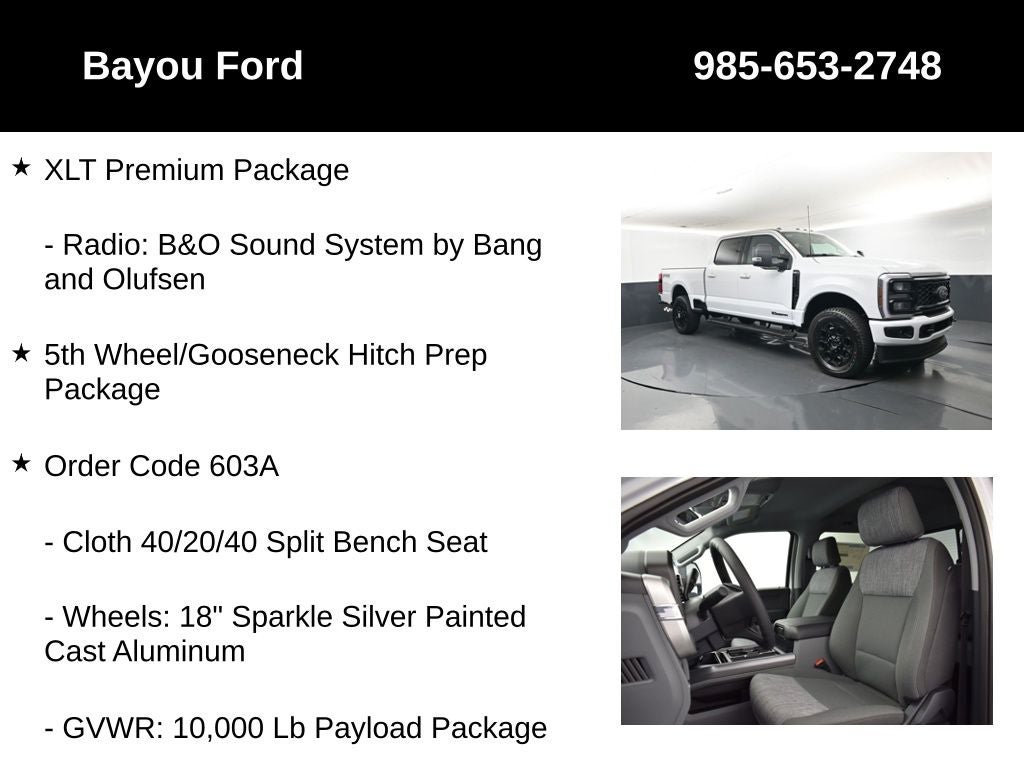 2026 Ford F-250SD XLT 603A