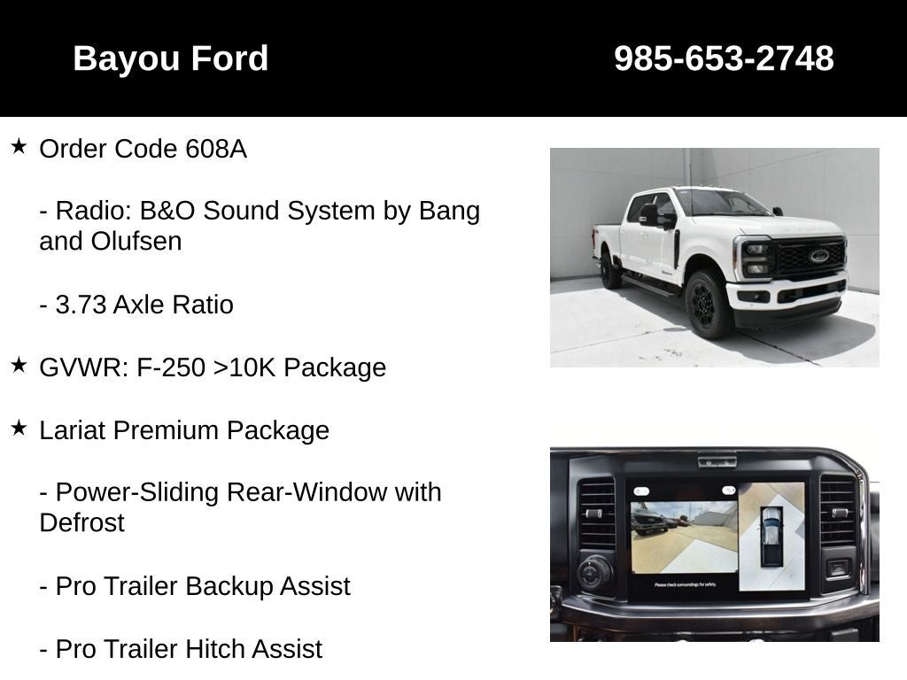 2026 Ford F-250SD Lariat 608A