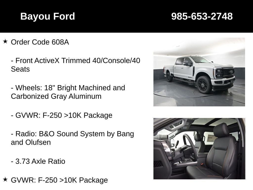2026 Ford F-250SD Lariat 608A