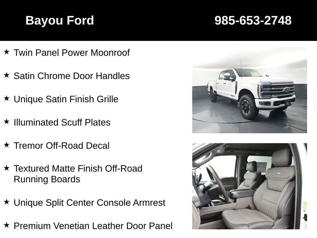 2026 Ford F-350SD Platinum 713A