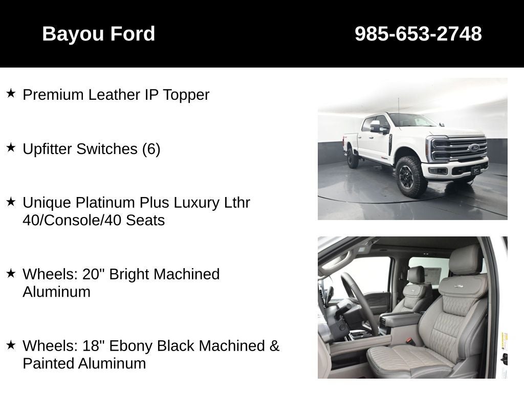 2026 Ford F-350SD Platinum 713A