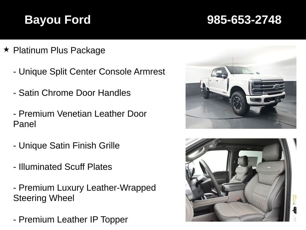 2026 Ford F-350SD Platinum 713A