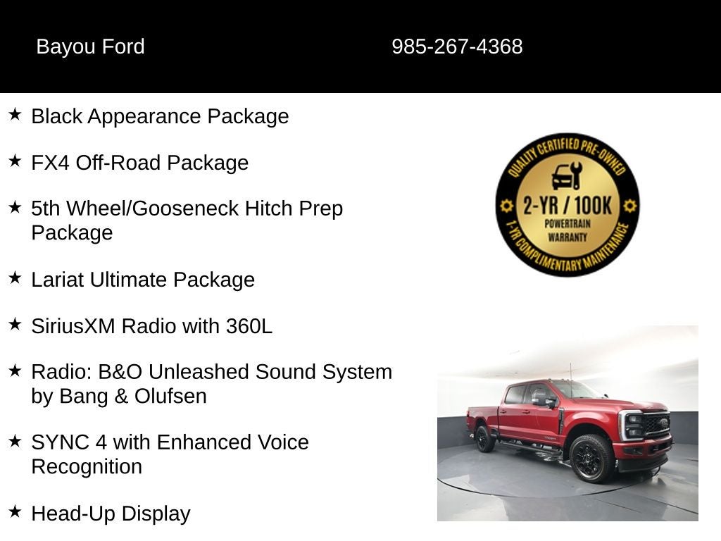 2025 Ford F-350SD Lariat 618A
