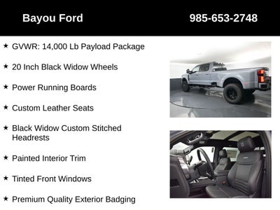 2026 Ford F-350SD SCA Black Widow