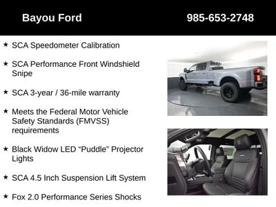 2026 Ford F-350SD SCA Black Widow
