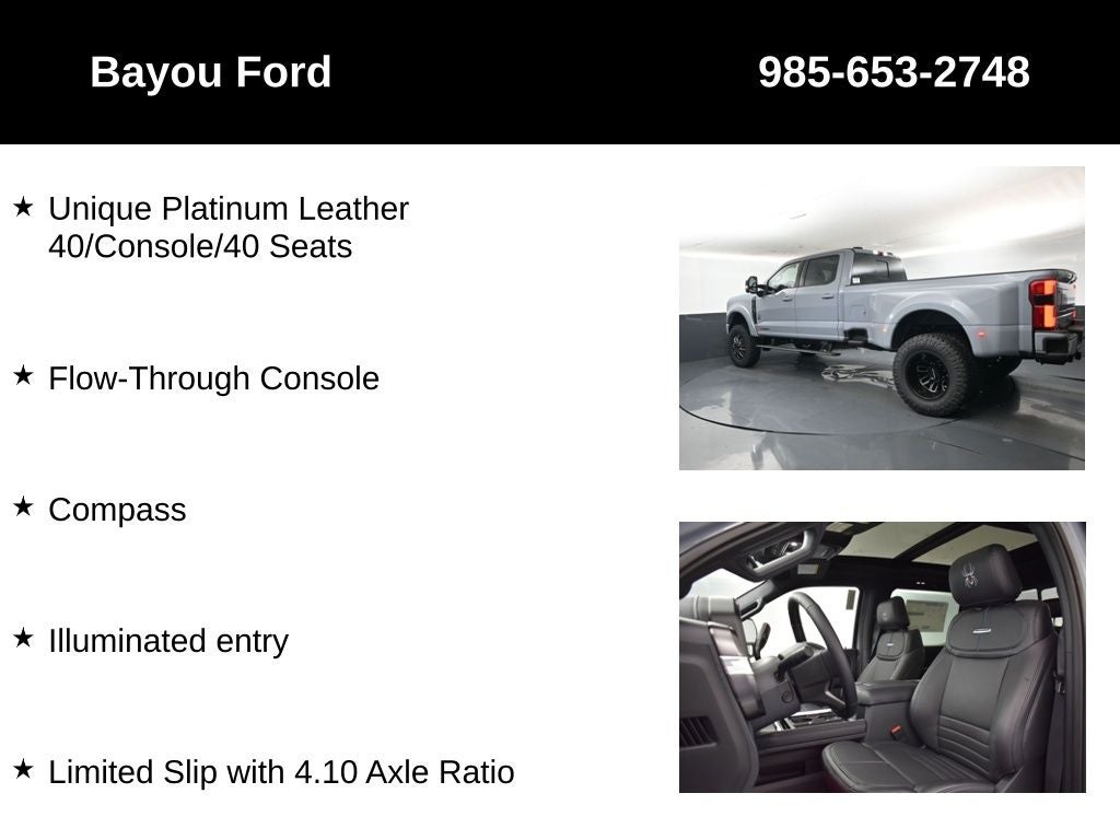 2026 Ford F-350SD SCA Black Widow
