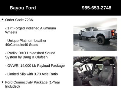 2026 Ford F-350SD SCA Black Widow