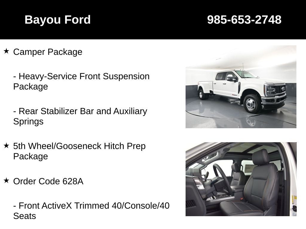 2026 Ford F-350SD Lariat 628A DRW
