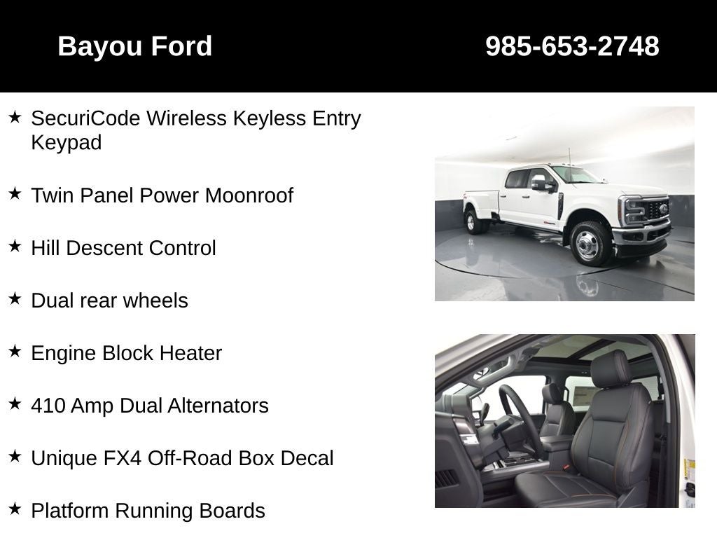 2026 Ford F-350SD Lariat 628A DRW