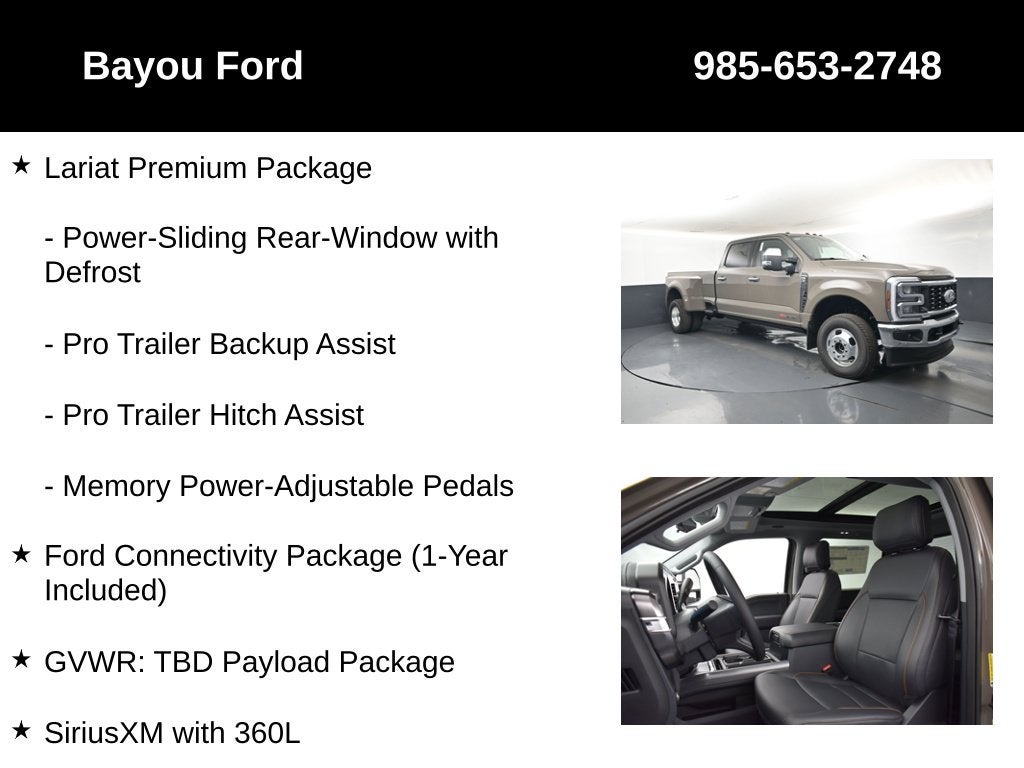 2027 Ford F-350SD Lariat DRW 628A