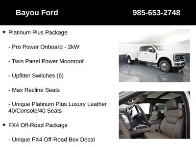 2026 Ford F-350SD Platinum DRW 723A