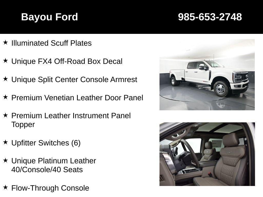 2026 Ford F-350SD Platinum DRW 723A