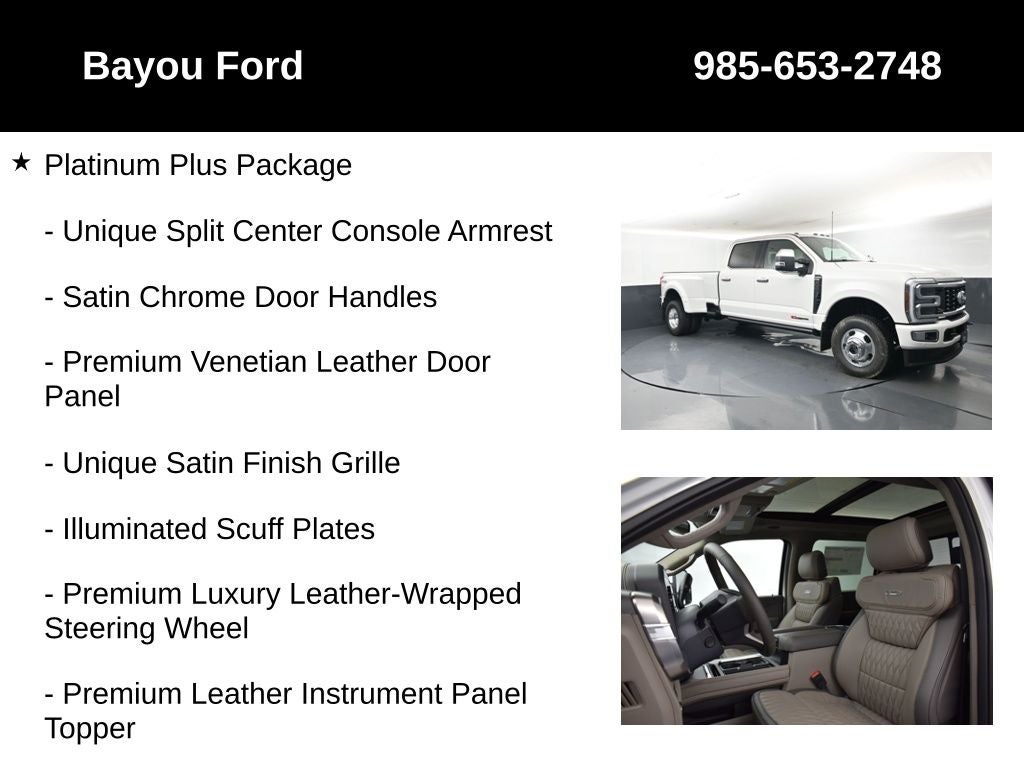 2026 Ford F-350SD Platinum DRW 723A