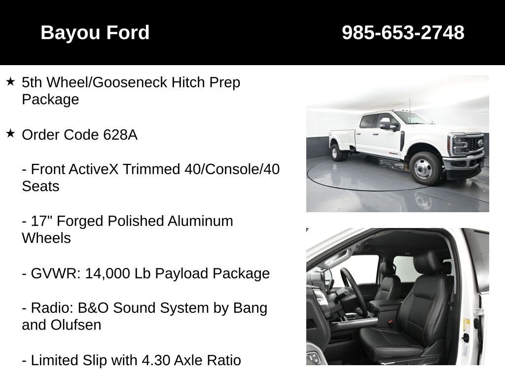 2025 Ford F-350SD Lariat DRW 628A