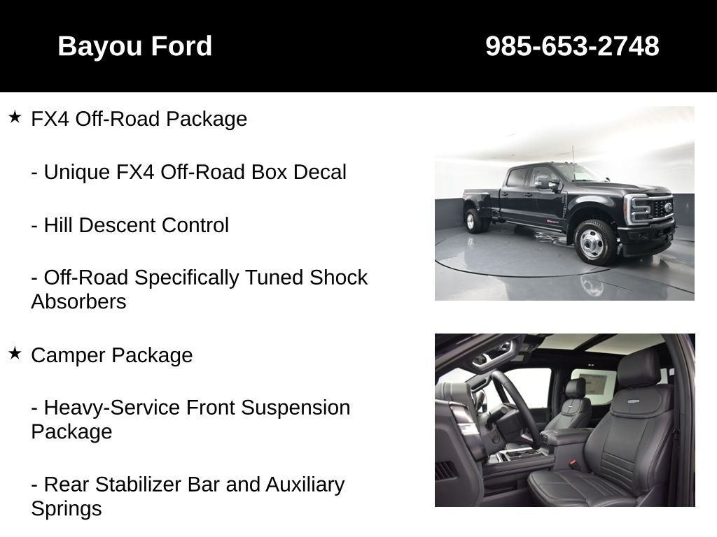 2026 Ford F-350SD Platinum 723A DRW