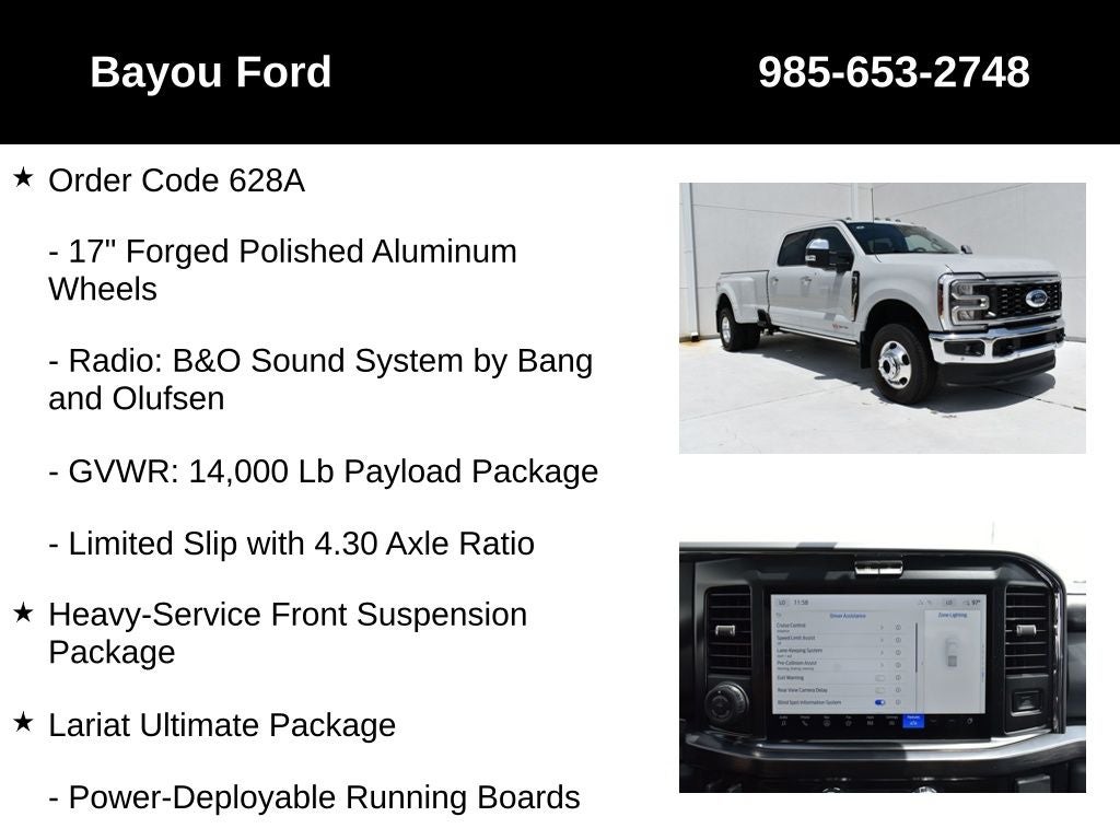 2026 Ford F-350SD Lariat DRW 628A