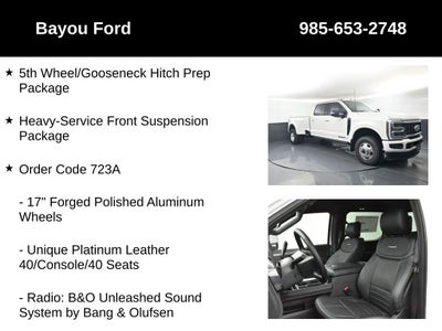 2026 Ford F-350SD Platinum 723A DRW
