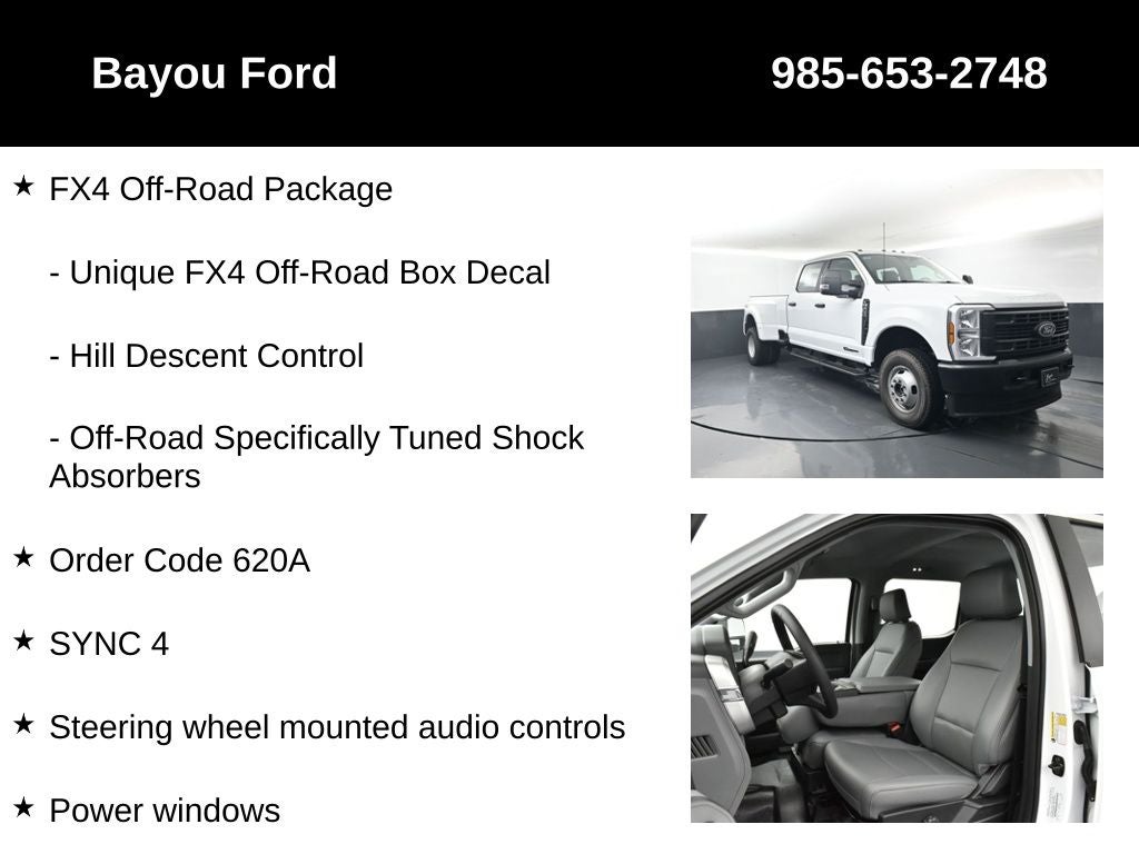 2026 Ford F-350SD XL 620A DRW