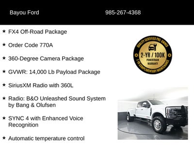 2025 Ford F-450SD King Ranch DRW