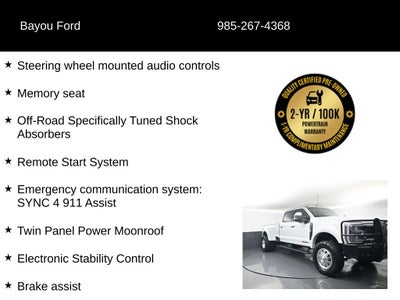 2025 Ford F-450SD King Ranch DRW