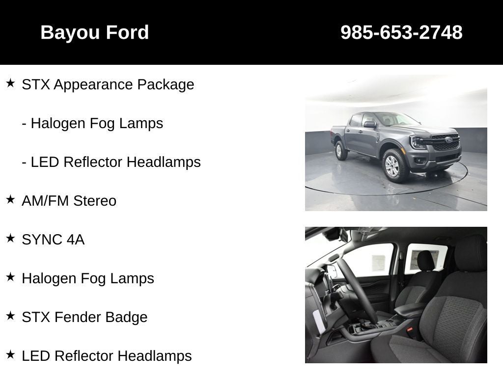 2026 Ford Ranger XL 100A