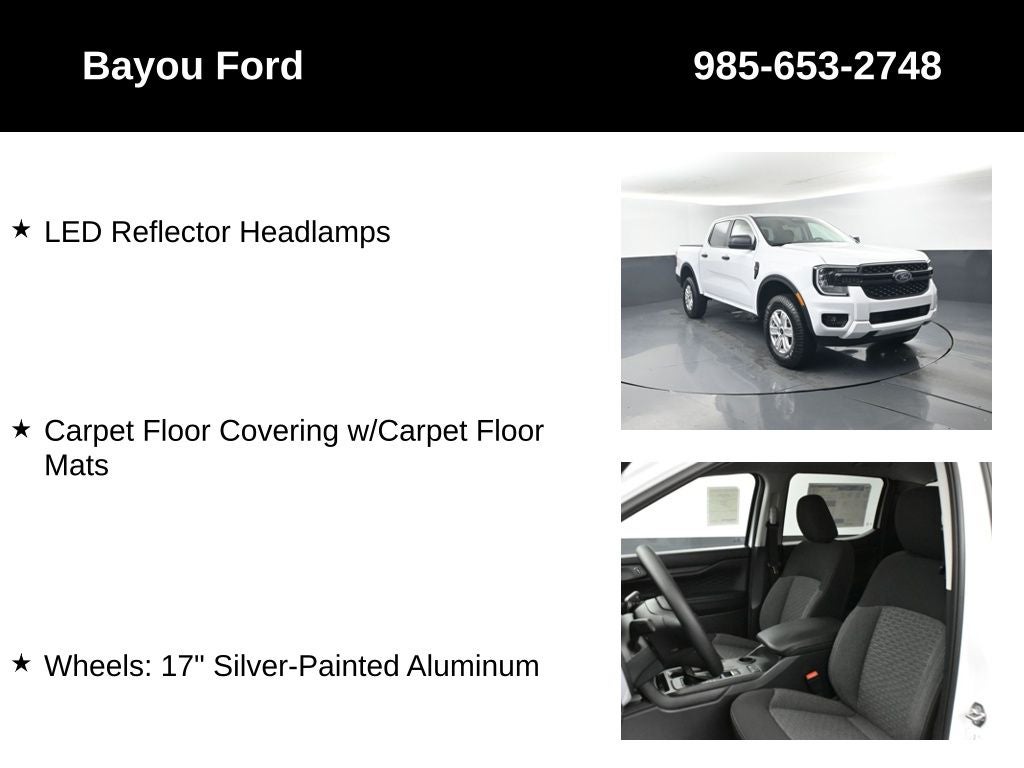 2025 Ford Ranger XL 100A