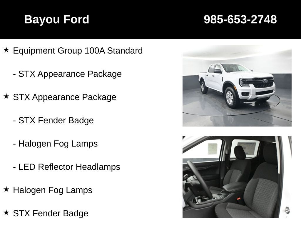 2025 Ford Ranger XL 100A