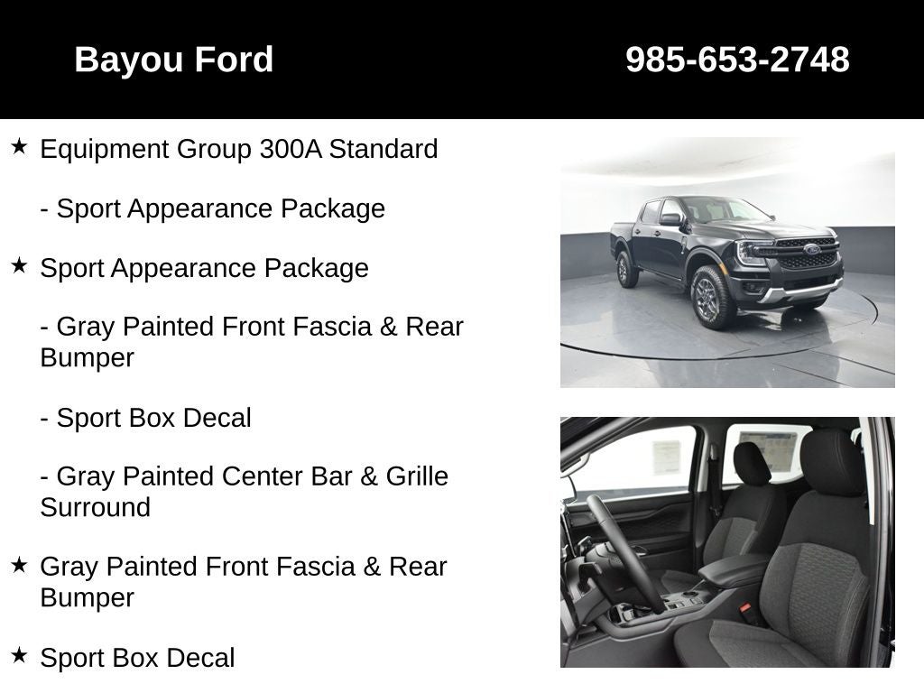 2025 Ford Ranger XLT 300A