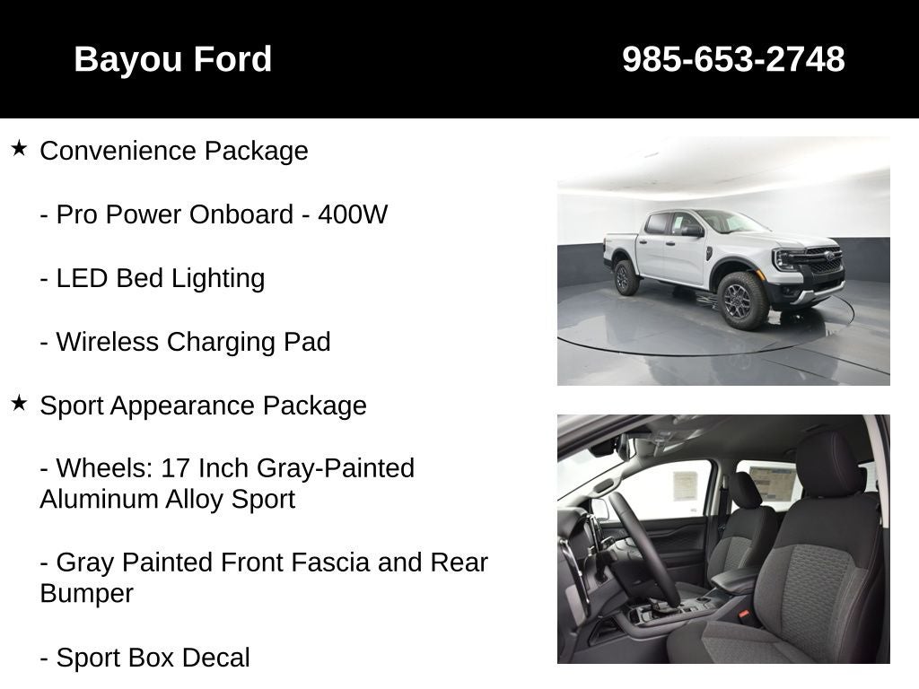 2026 Ford Ranger XLT 301A