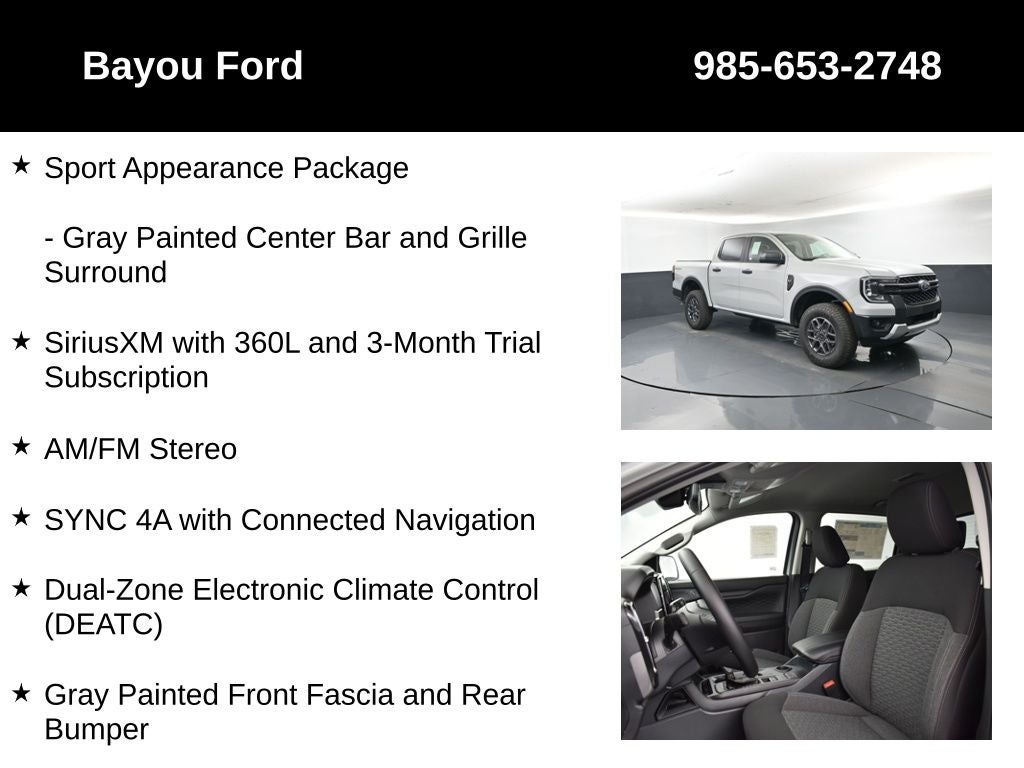 2026 Ford Ranger XLT 301A