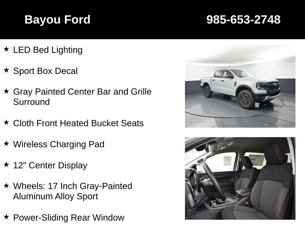 2026 Ford Ranger XLT 301A