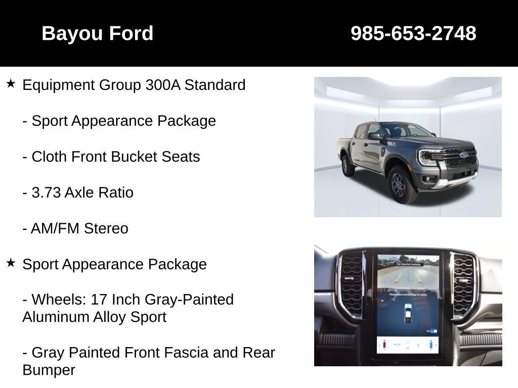 2026 Ford Ranger XLT 300A