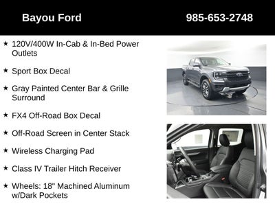 2025 Ford Ranger Lariat 500A