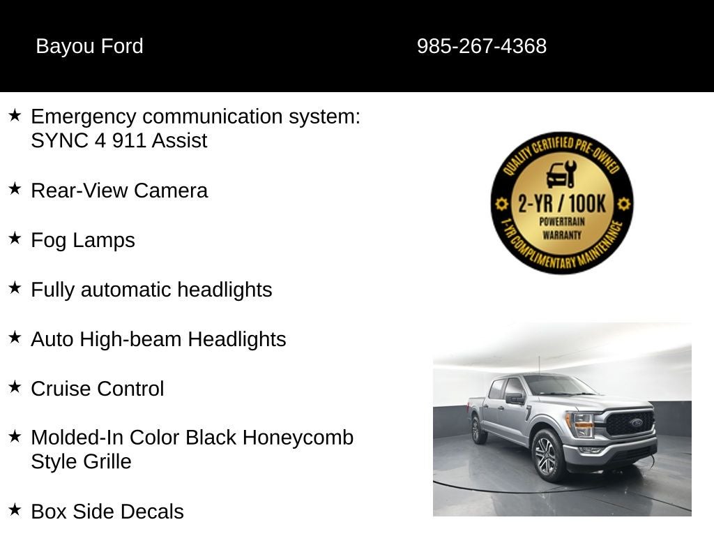 2022 Ford F-150 XL 101A