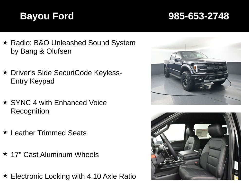 2026 Ford F-150 Raptor 801A